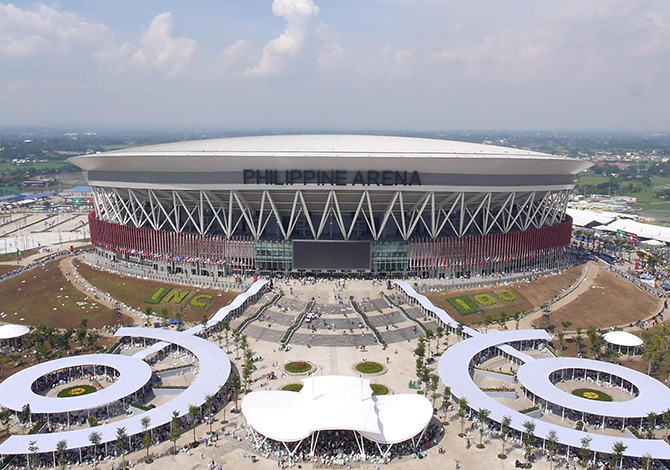 philippine arena interior